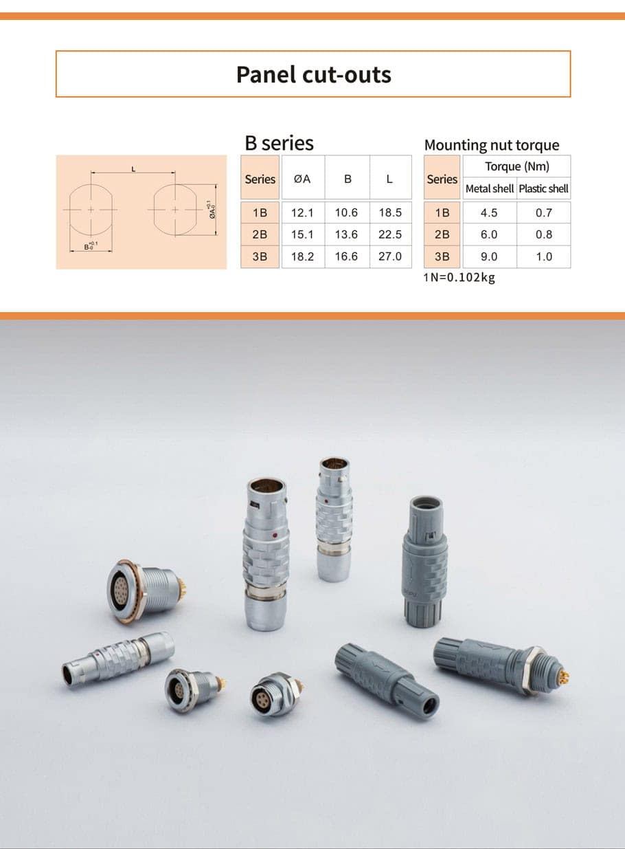 Precision connector