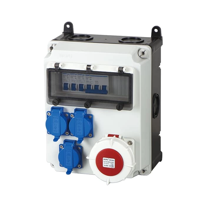 Combined Distribution Boxes TYP3024-1 IP44 1 - WEIPU