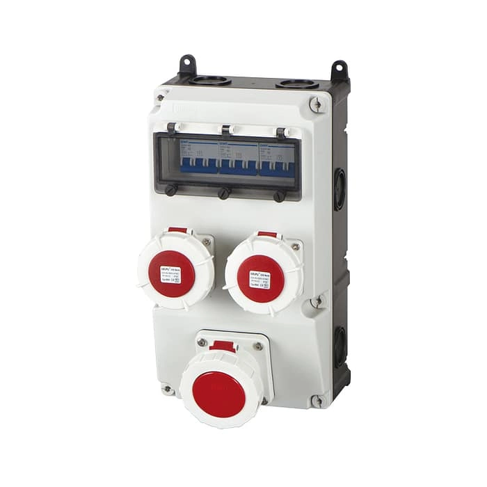 Combined Distribution Boxes TYP4324-1 IP44 1 - WEIPU