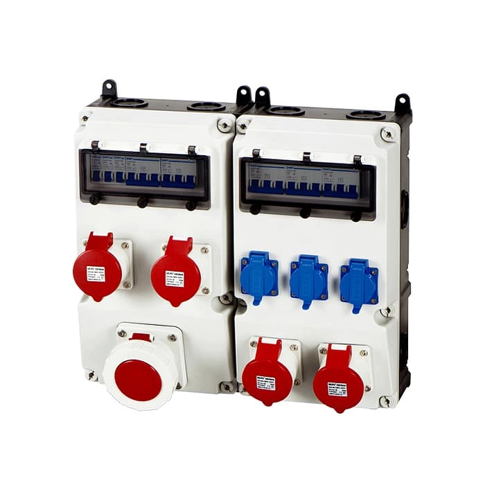 Combined Distribution Boxes TYP4348 IP44 1 - WEIPU
