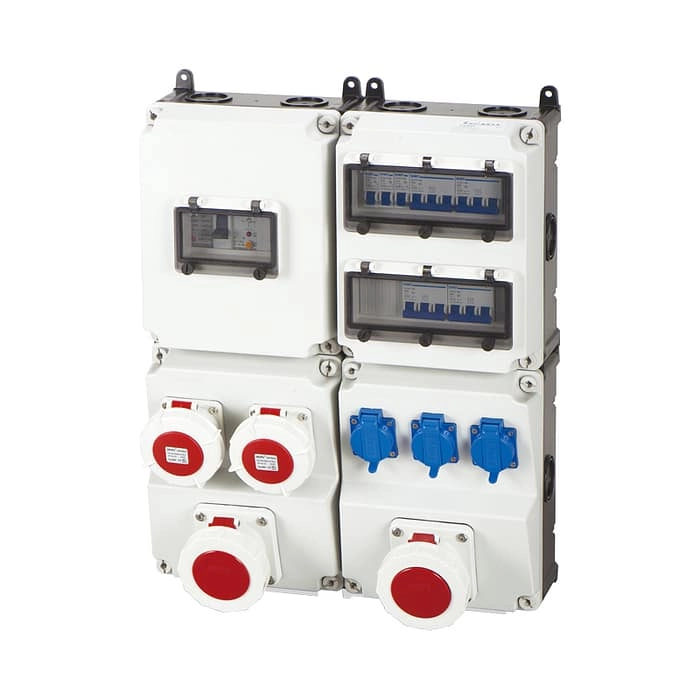 Combined Distribution Boxes TYP6048 IP65 1 - WEIPU