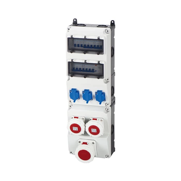 Combined Distribution Boxes TYP7324 IP65 1 - WEIPU