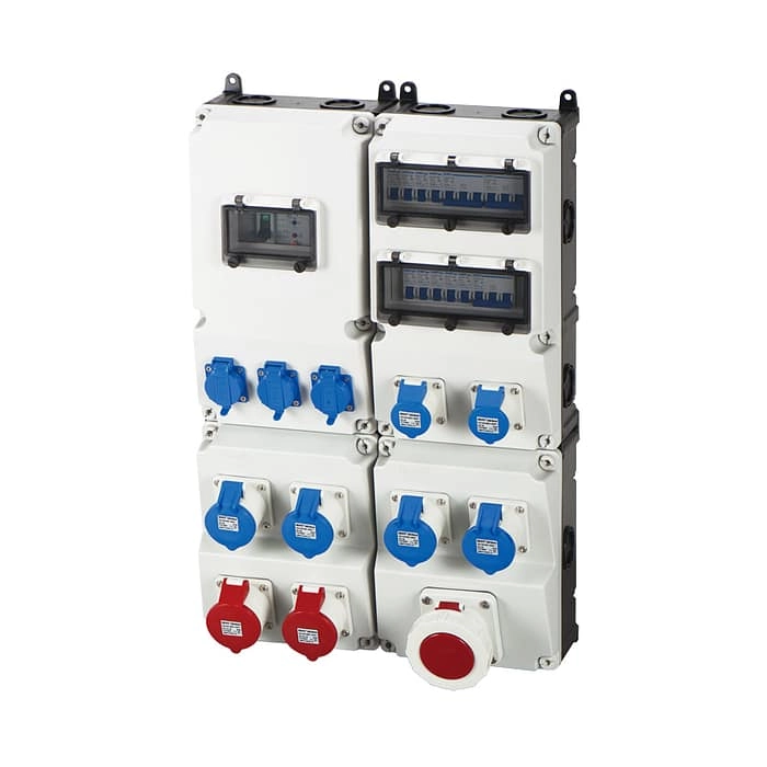 Combined Distribution Boxes TYP7348 IP44 1 - WEIPU Combined Distribution Boxes TYP7348 IP44 1 - WEIPU