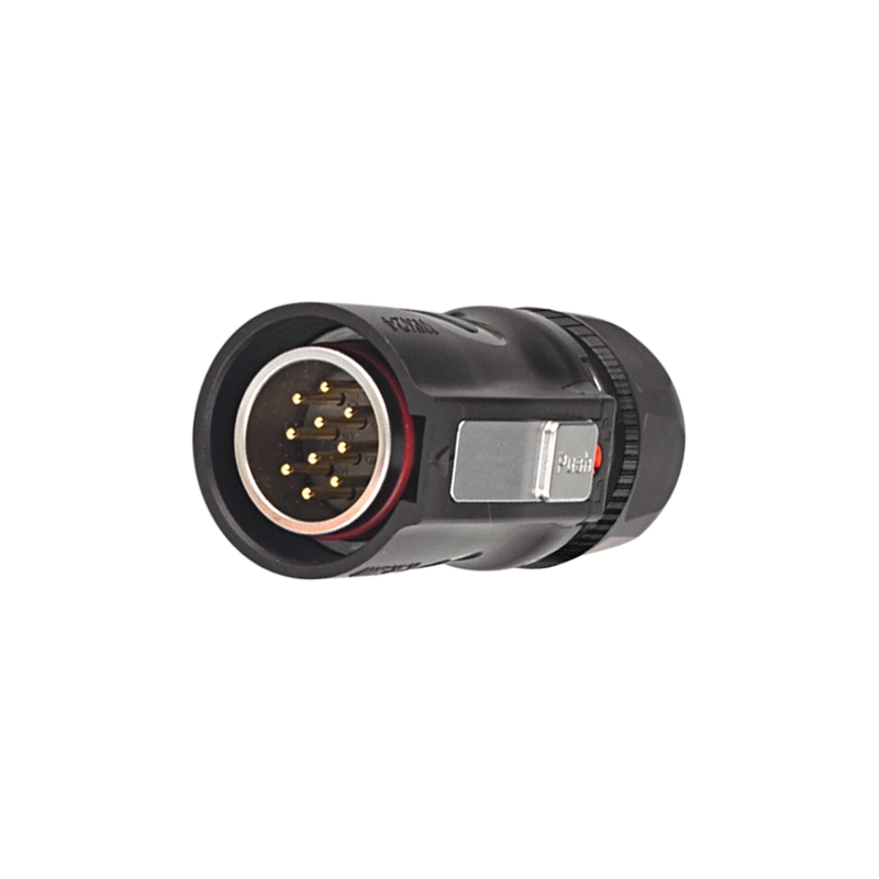 WK24 TEP waterproof circular male plug connector for industrial automation machinery equipment - WEIPU