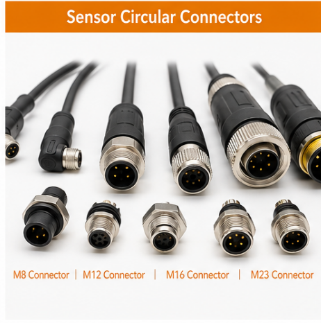 Different Types of Sensor Circular Connectors
