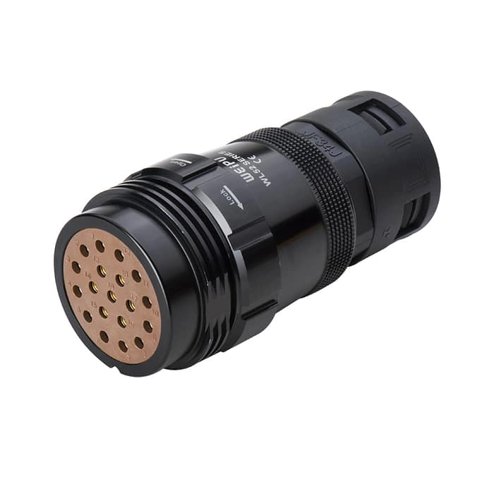 WL52K19TADⅠ Female-contact connector for PG29 Plastic hose adapter IP67 1 - WEIPU