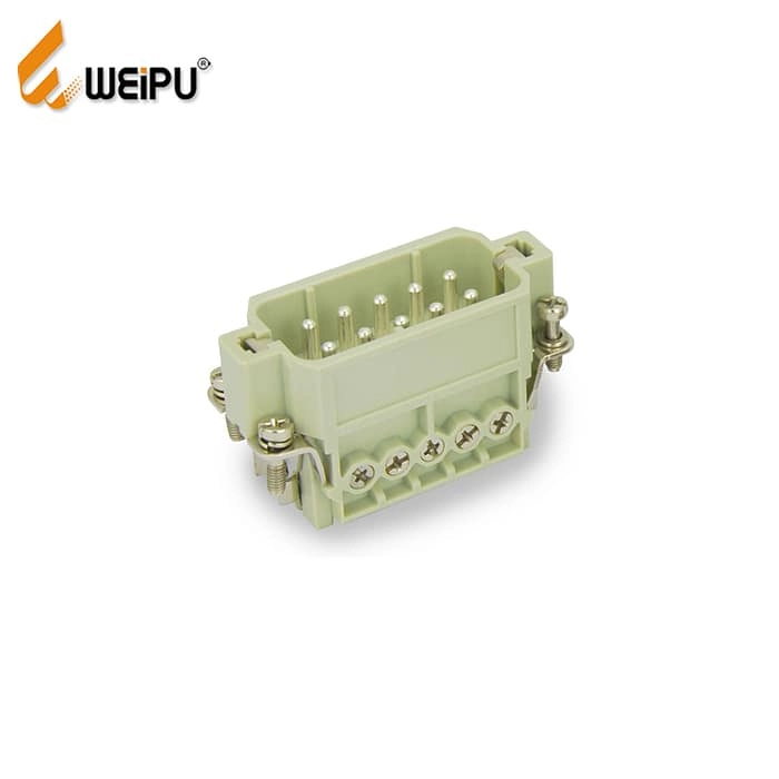 HA-010-M HA-010-F Male and Female 16A 250 10+PE Screw Contact Connector 1 - WEIPU