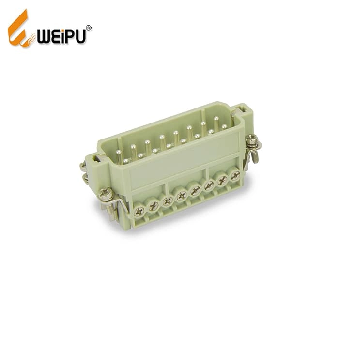 HA-016-MB HA-016-FB Male and Female 16A 250 16+PE Screw Contact Connector 1 - WEIPU