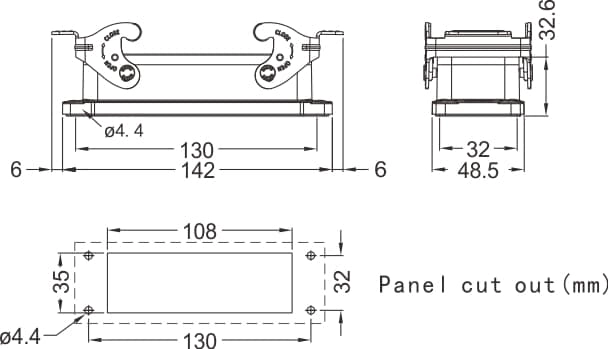 HA24B-ST-2L/W standard electrical connection components for Industry 4.0 2 - WEIPU