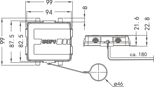 HA32B-MCV-4Bstandard electrical connection components for Industry 4.0 2 - WEIPU