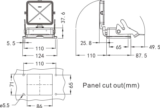 HA32B-ST-1L/S-MCV standard electrical connection components for Industry 4.0 2 - WEIPU HA32B-ST-1L/S-MCV standard electrical connection components for Industry 4.0 2 - WEIPU