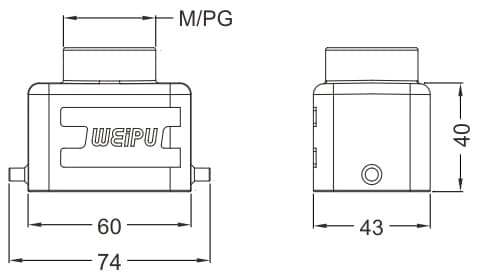 HA6B-PT-2B standard electrical connection components for Industry 4.0 2 - WEIPU HA6B-PT-2B standard electrical connection components for Industry 4.0 2 - WEIPU