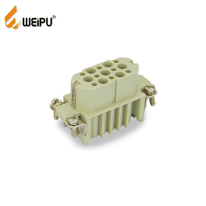 HD-015-MC/FC Crimp termination Connector 16A 500V 15+PE 2 - WEIPU HD-015-MC/FC Crimp termination Connector 16A 500V 15+PE 2 - WEIPU