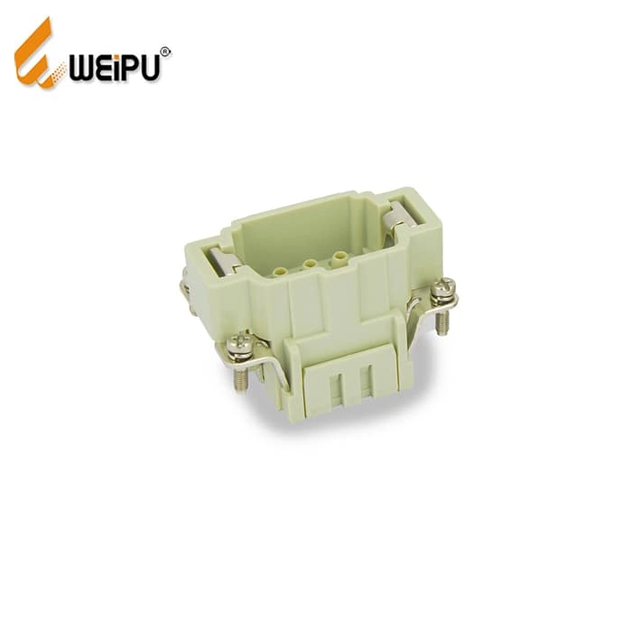 HE-006-MC HA-006-FC Male and Female 16A 500V 6+PE Crimp terminal Connector 1 - WEIPU