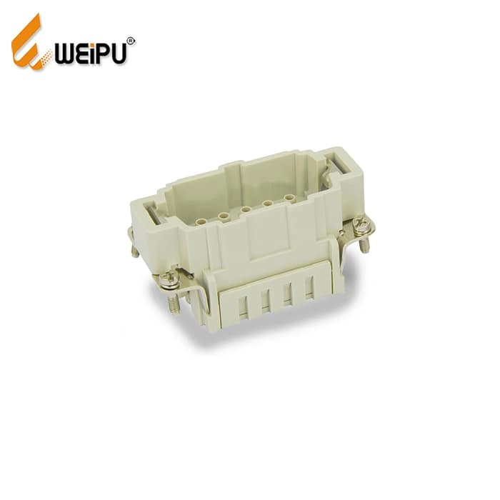 HE-010-MC HA-010-FC Male and Female 16A 500V 10+PE  Crimp termination  Connector 1 - WEIPU
