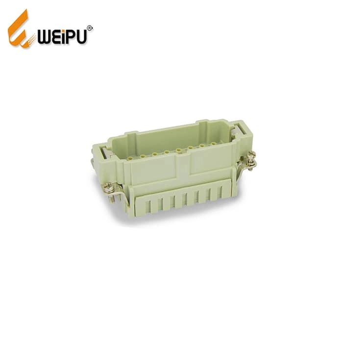 HE-016-MC HA-016-FC Male and Female 16A 500V 16+PE Crimp termination Connector 1 - WEIPU