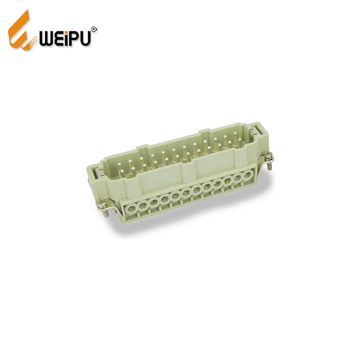 HE-024-M HA-024-F Male and Female 16A 500V 24+PE Screw termination Connector 1 - WEIPU HE-024-M HA-024-F Male and Female 16A 500V 24+PE Screw termination Connector 1 - WEIPU