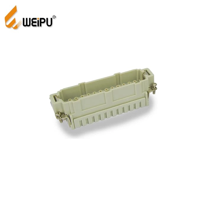 HE-024-MC HA-024-FC Male and Female 16A 500V 24+PE Crimp termination Connector 1 - WEIPU