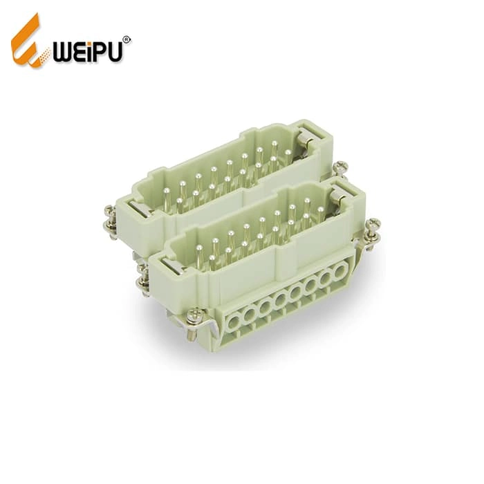 HE-032-M HA-032-F Male and Female 16A 500V 32+PE Screw termination Connector 1 - WEIPU