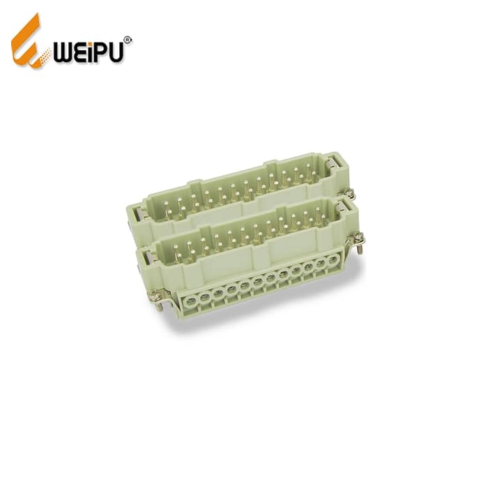 HE-048-M HA-048-F Male and Female 16A 500V 48+PE Screw termination Connector 1 - WEIPU