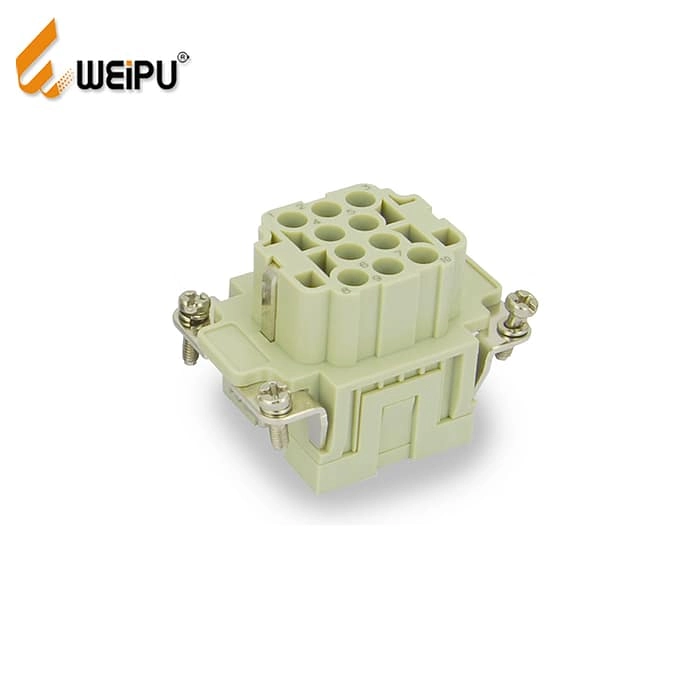 HEE-010-MC/FC Crimp termination Connector 16A 500V 10+PE 2 - WEIPU