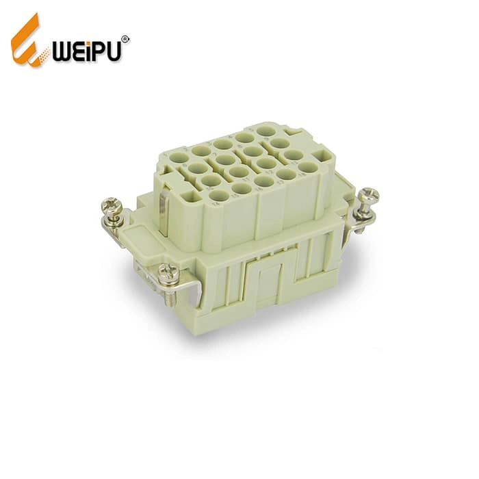 HEE-018-MC/FC Crimp termination Connector 16A 500V 18+PE 2 - WEIPU HEE-018-MC/FC Crimp termination Connector 16A 500V 18+PE 2 - WEIPU