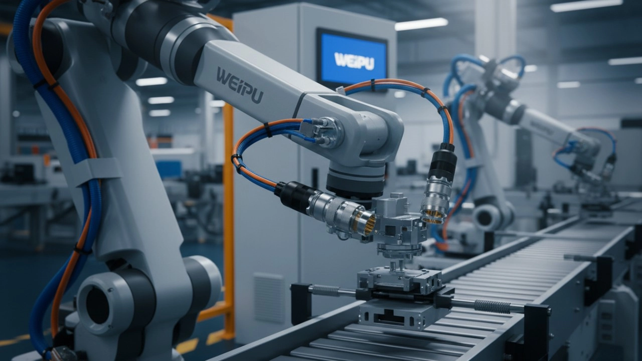 High-Performance m12 connector industrial Applications in Robotic Systems - WEIPU