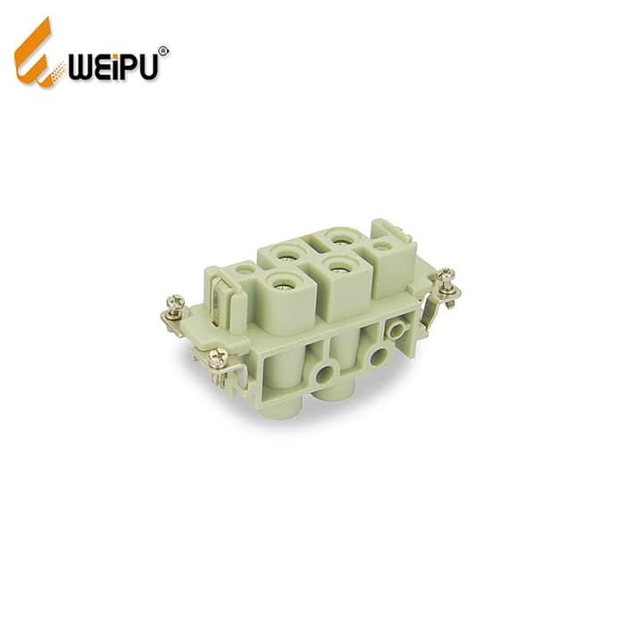 HK-004/0-M/F Crimp termination Connector 80A 830V 4+PE 2 - WEIPU
