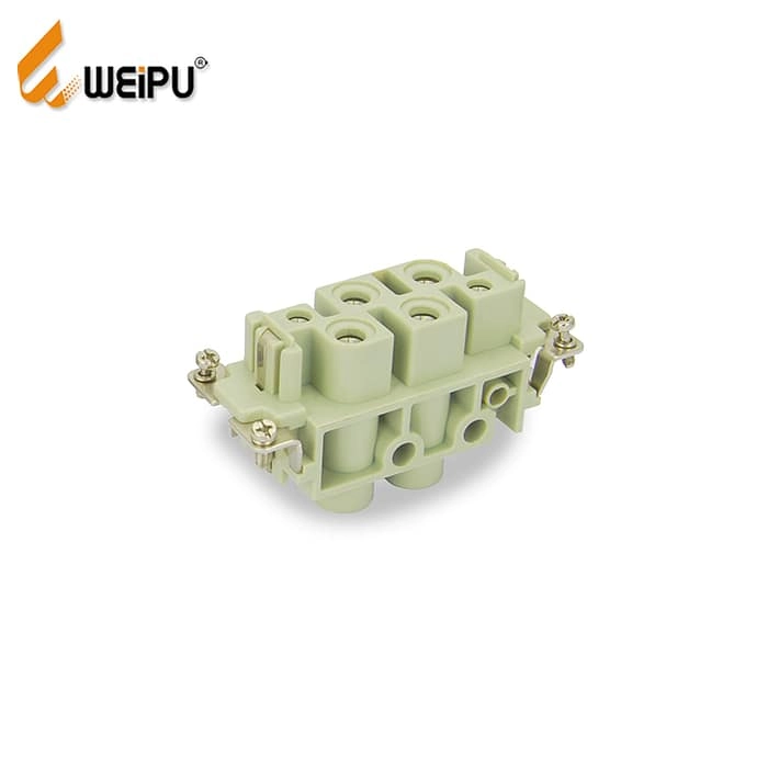 HK-004/2-M/F Crimp termination Connector 80A 830V 4+PE +2 Signal pin 16A 400V 2 - WEIPU
