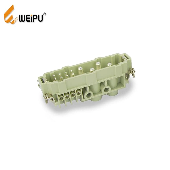 HK-004/8-M/F Crimp termination Connector 80A 400V 4+PE +8 Signal pin 16A 400V 1 - WEIPU