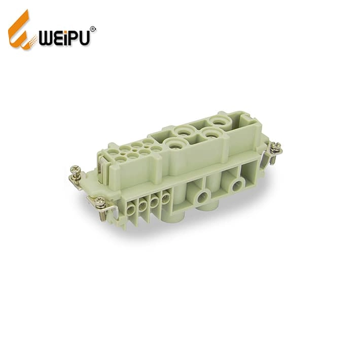HK-004/8-M/F Crimp termination Connector 80A 400V 4+PE +8 Signal pin 16A 400V 2 - WEIPU HK-004/8-M/F Crimp termination Connector 80A 400V 4+PE +8 Signal pin 16A 400V 2 - WEIPU