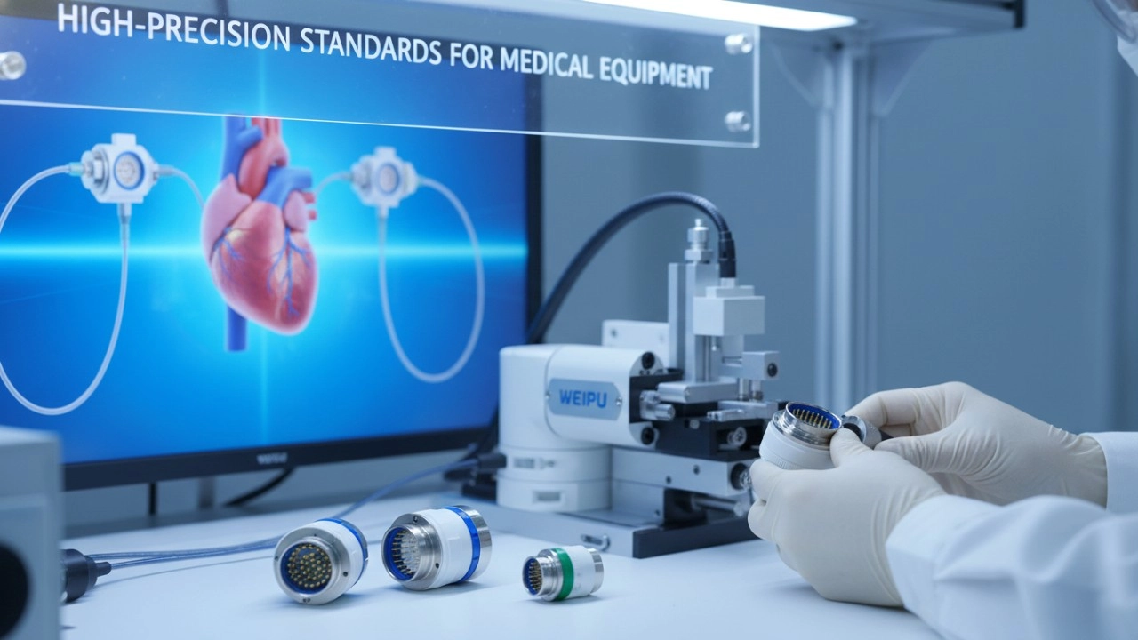 How circular connector manufacturers Meet High-Precision Standards for Medical Equipment - WEIPU