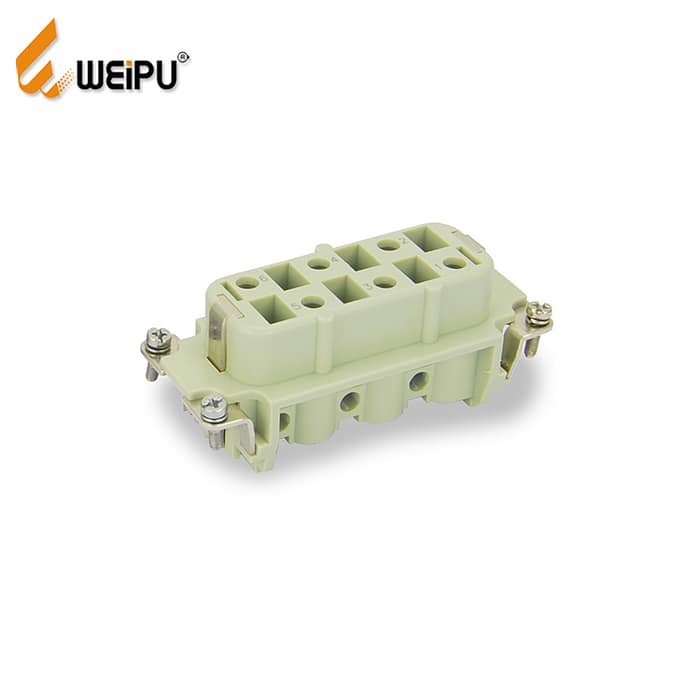 Sico Rectangular Heavy Duty Connectors He-006-F ale Feale Insert 500V 16A 6 Pins IP65 Waterproof Screw Terinal 09330062701