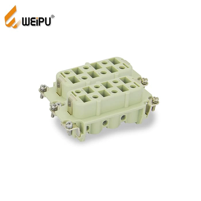HSB-016-M/F Screw termination Connector 16A 500V 12+PE 2 - WEIPU