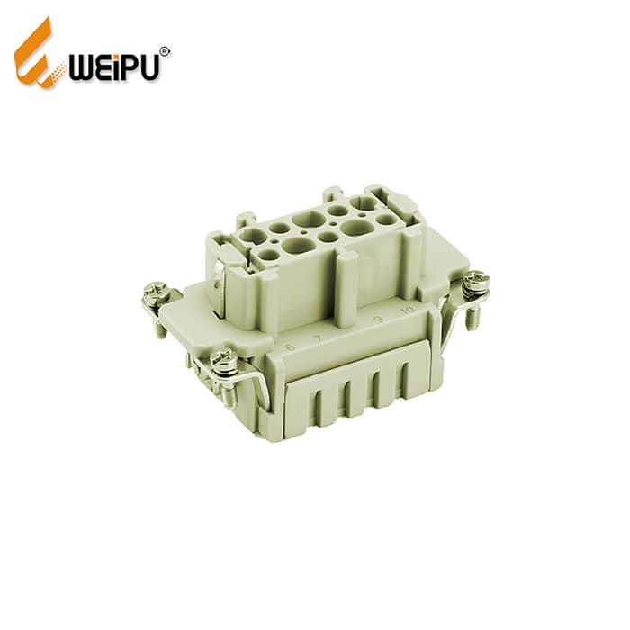 HVE-003-MC/FC Crimp termination Connector 16A 500V 3+PE 2 - WEIPU