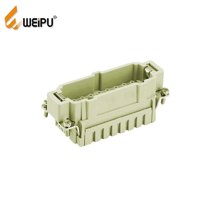 HVE-006-MC/FC Crimp termination Connector 16A 500V 6+PE 1 - WEIPU