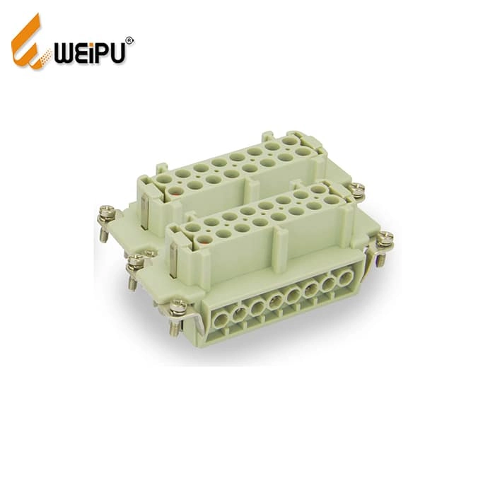 HVE-012-M/F Screw termination Connector 16A 500V 12+PE 2 - WEIPU