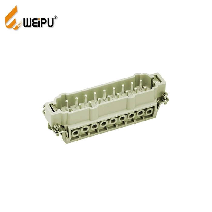 HVE-016-M/F Screw termination Connector 16A 500V 16+PE 1 - WEIPU