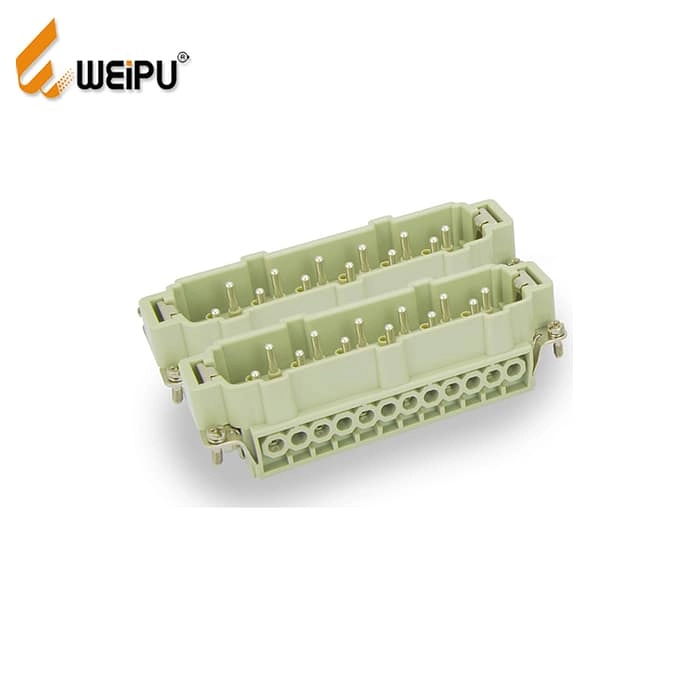 HVE-020-M/F Screw termination Connector 16A 500V 20+PE 1 - WEIPU