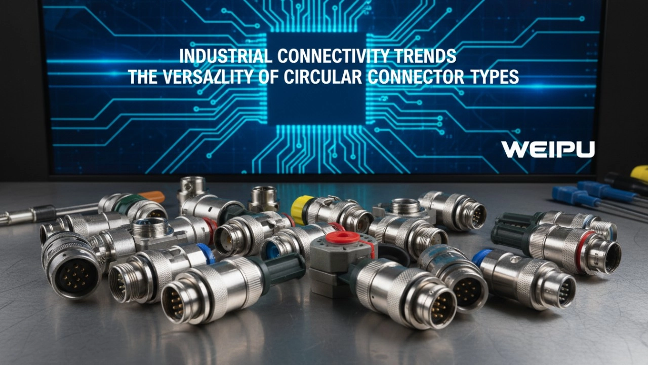 Industrial Connectivity Trends: The Versatility of circular connector types - WEIPU
