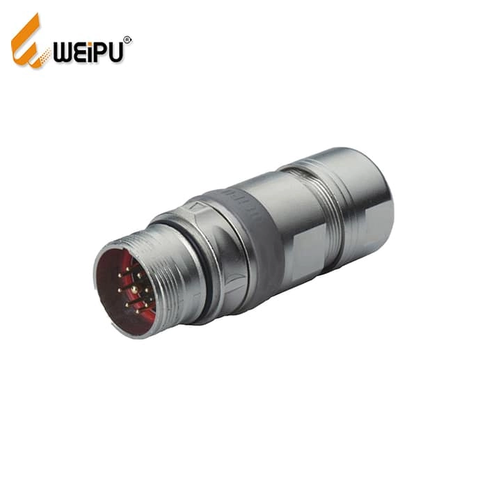 M23SJ_TK Male contact Cable connector 1 - WEIPU