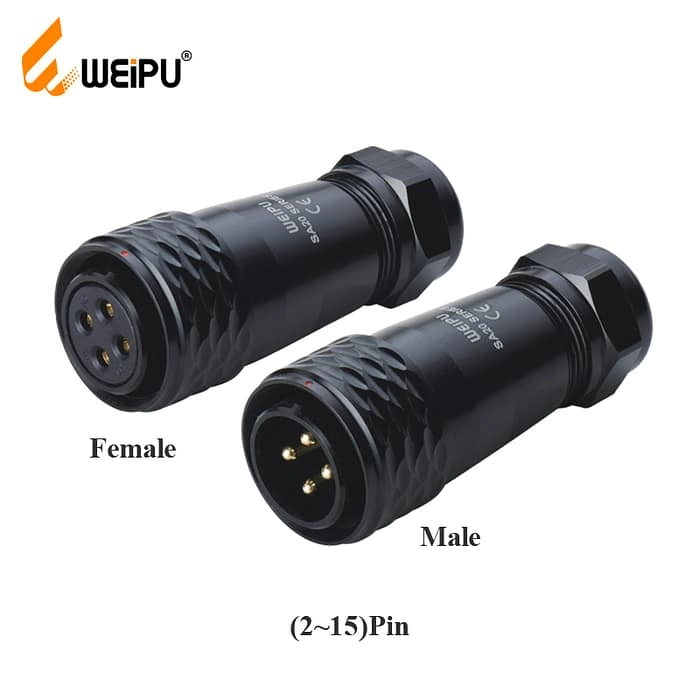 SA2010/P SA2010/S Cable connector IP67 3 - WEIPU