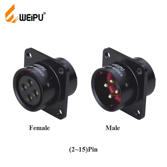 SA2013/P SA2013/S Square flange IP67 3 - WEIPU