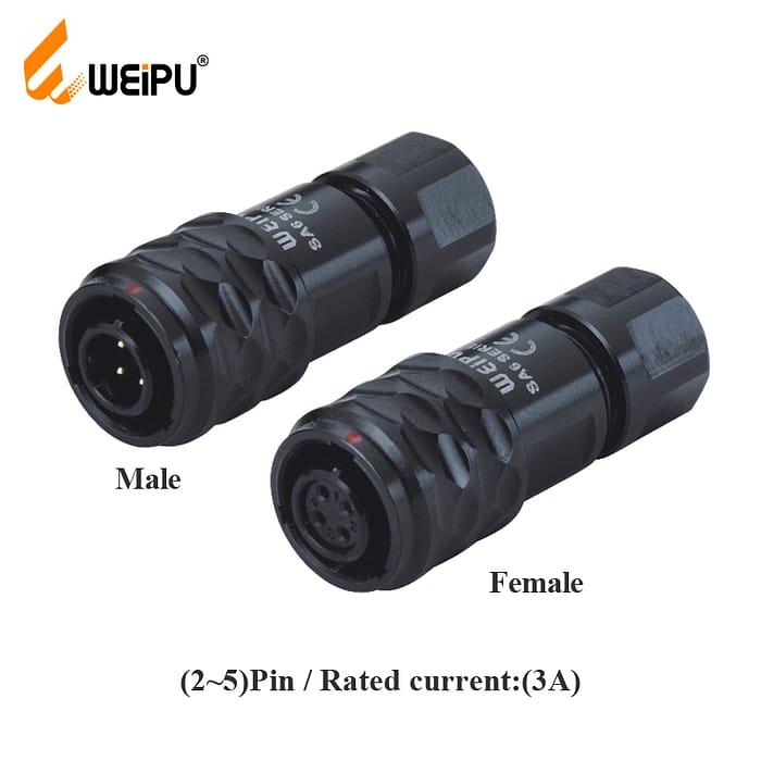 SA610/P SA610/S Cable Connector IP67 3