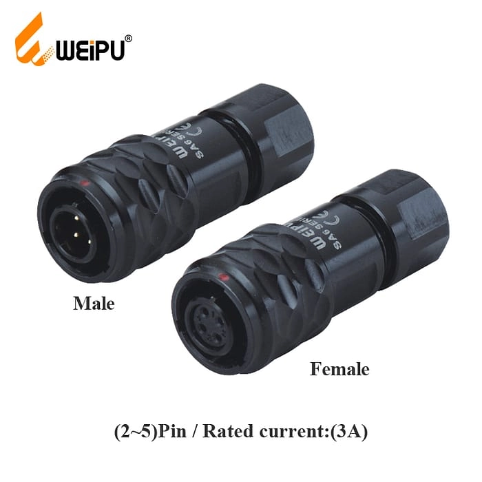 SA610/P SA610/S Cable Connector IP67 3 - WEIPU