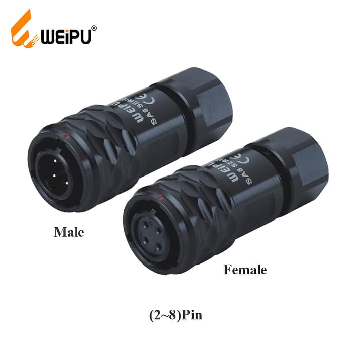 SA810/P SA810/S Cable connector IP67 3
