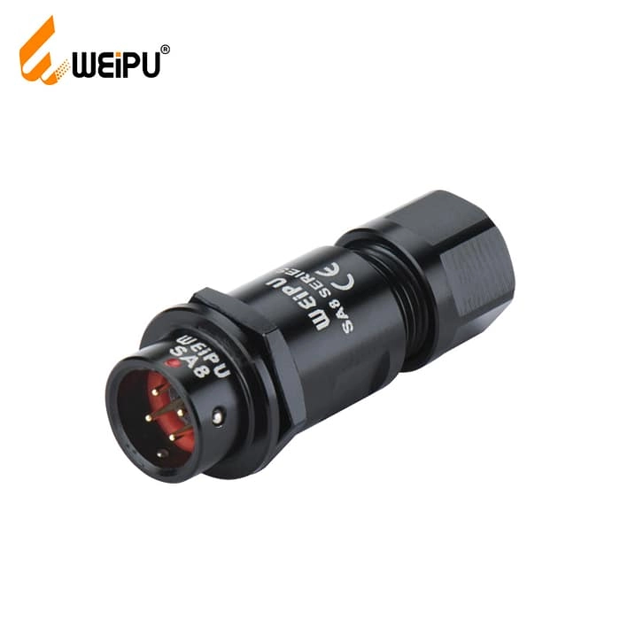 SA811/P SA811/S In-line cable connector IP67 1 - WEIPU SA811/P SA811/S In-line cable connector IP67 1 - WEIPU