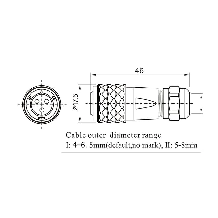SF1210/P SF1210/S Cable connector IP67 4 - WEIPU