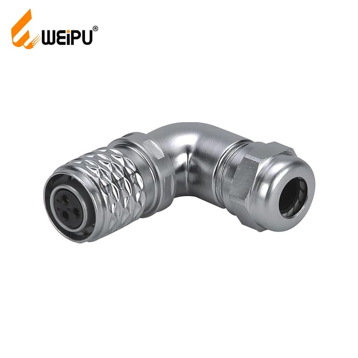 SF1214/P SF1214/S Angled cable connector IP67 2 - WEIPU