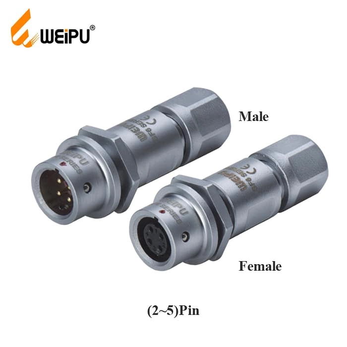 SF611B/P SF611B/S In-line cable connector IP67 3 - WEIPU